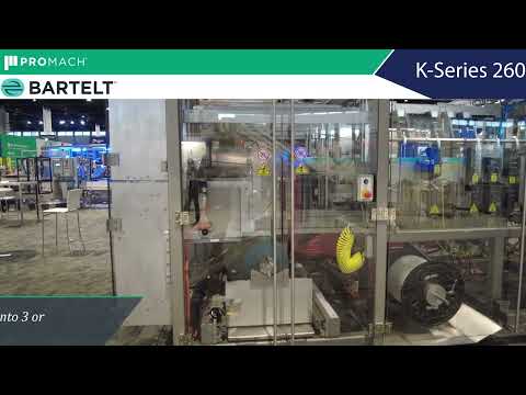 Bartelt K-260 Form, Fills, and Seals Recyclable Film