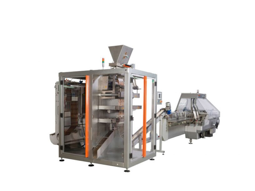 Front right angle of the SP Series multilane stickpack equipment