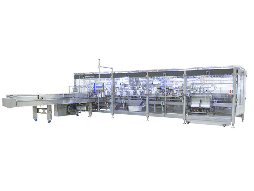 Side of the Bartelt K Trak horizontal form fill seal MAG Series FS
