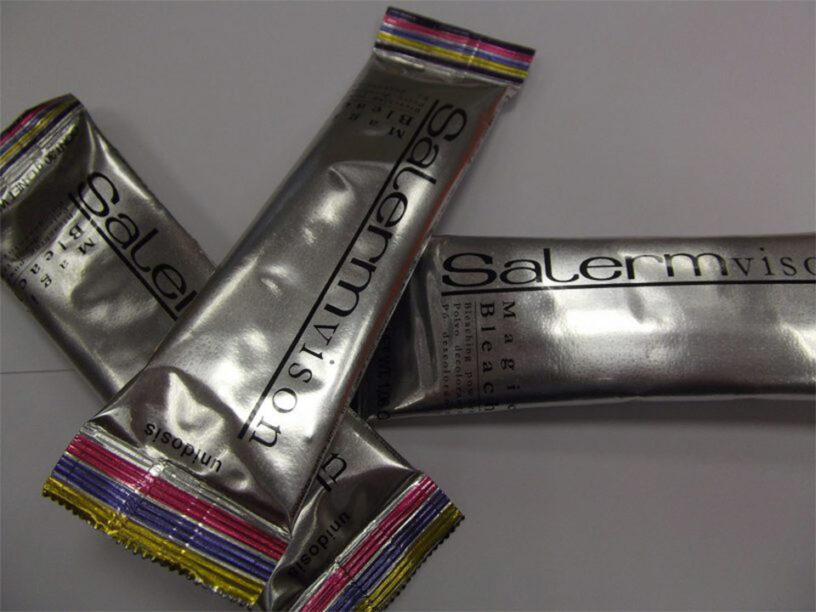Example of sealed stickpacks for the SP Series multilane stickpack machinery