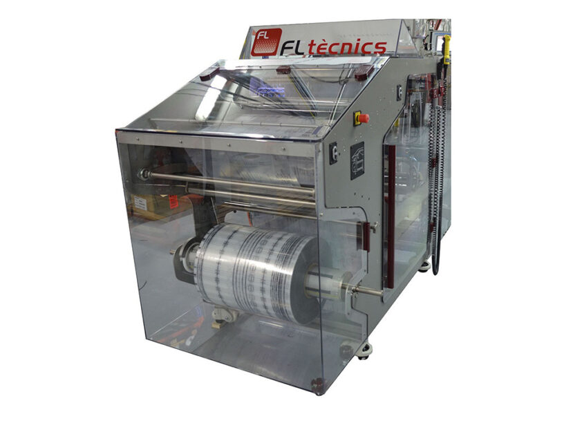 Right side of the film reel automatic splicing system FL autosplice technology