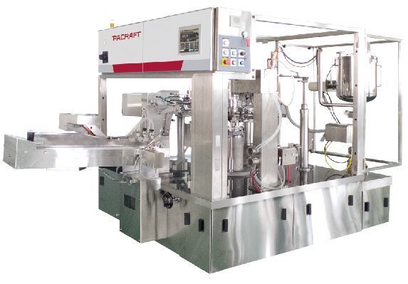 Pacraft (formerly Toyo Jidoki) Pre-Made Pouch Filler/Sealer TT-8D-R