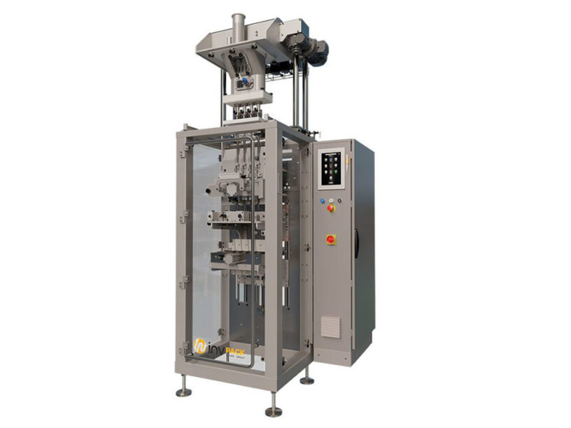 Front right angle of the BY3 EVO stickpack machine
