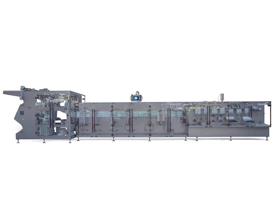 FL 2.7 / 3.2 / 4.2 Inline Rollstock Carousel Machine for Large Format Size Pouches