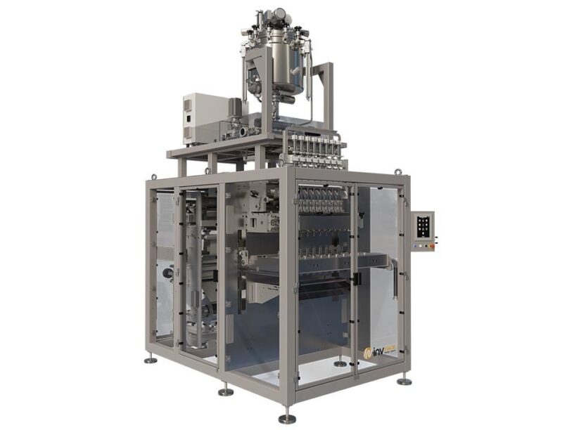 Back right angle of the SP Series multilane stickpack machine