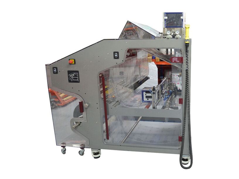 Side angle of film reel automatic splicing system FL autosplice technology