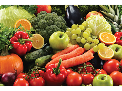 Fruits and Vegetables